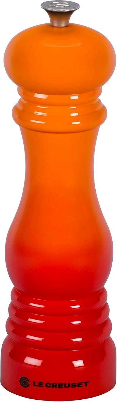 Le Creuset Classic Salt Mill Grinder Volcanic 40g ABS Ceramic Adjustable