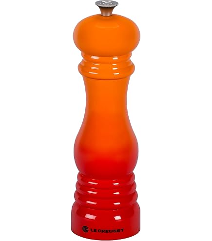 Amazon.com: LE CREUSET Pepper Mills Flame, 1 EA: Home & Kitchen