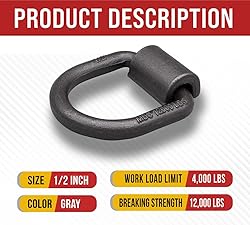 Mytee Products (12 Pack) 1/2" Heavy Duty Weld-On