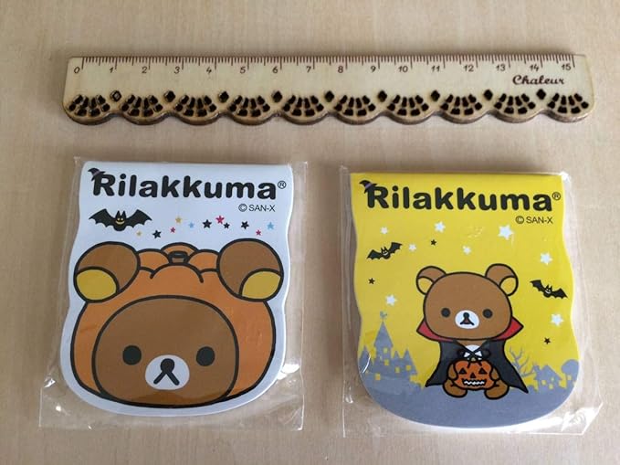Amazon Co Jp リラックマ 非売品 ローソン オリジナル ハロウィン メモ帳 2種 セット San X ホビー