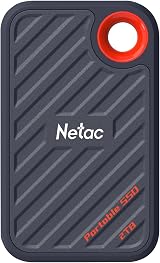 Netac ZX20 2TB Portable NVMe SSD USB 3.2 Gen 2x2 2000MB/s Read 1700MB/s Write view 2