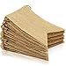 LEOBRO 48 Pcs Burlap Banner, 30 Ft Swallowtail Flag, DIY Decoration for Holidays, Wedding, Camping, Party, New Year Decorations, Merry Christmas Banner, Indoor Christmas Decoration