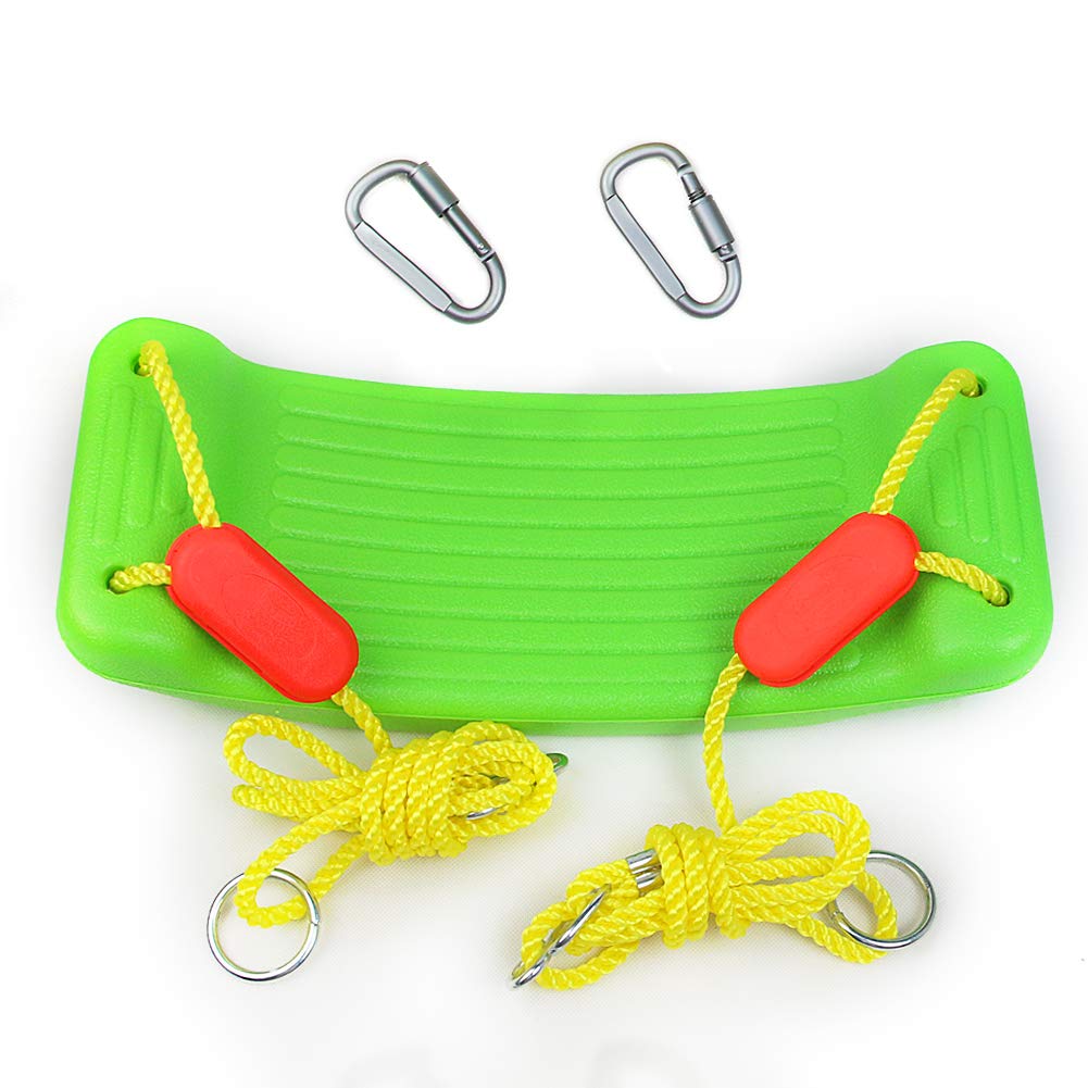 yoptote Ersatzschaukel für den Garten, für Kinder im Freien, Seilschaukel ist verstellbar, leicht, Gartenspielzeug für Mädchen und Jungen ab 3 Jahren