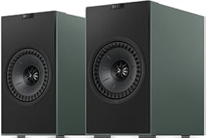 KEF Coda W Wireless HiFi Speakers (Moss Green)