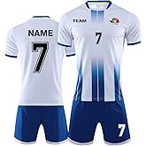 LAIFU Personalized Soccer Jerseys for Men Women Kids Adults Custom Soccer Shirt and Shorts with Name Number Logo