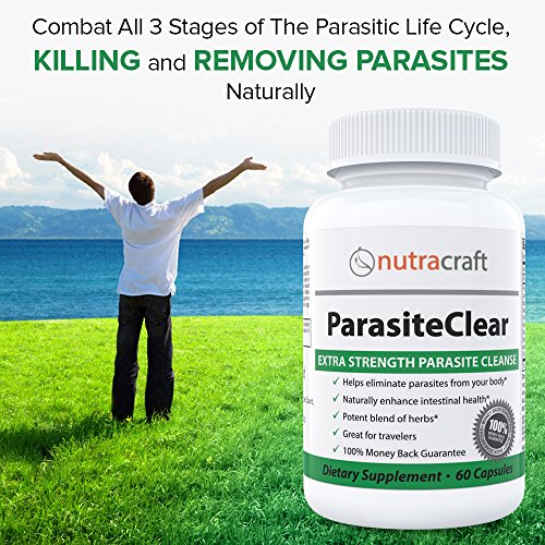 Parasite Cleanse for Humans High Potency 3in1 Herbal Parasite Purge