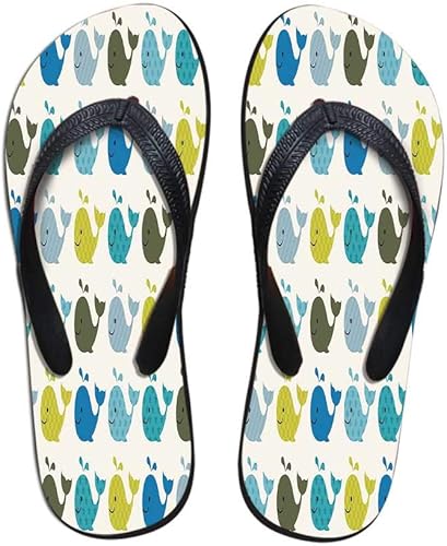 animal flip flops womens size 5