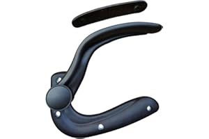 Amagogo Replacement Adjustable Arms for Office Chair Support Arms and Elbow Hardware Comfort Replaces Gaming Chair Armrest Pads with Arm Pads, Black