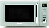 Haden Cotswold Green Microwave 800W Retro 20L Compact Digital Oven view 1