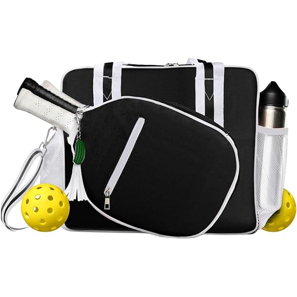 Sac Pickleball 4 Raquettes GOBUROS - Compartiment Chaussures Et