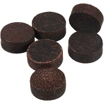 Lot De 10 Embouts De Queue De Billard PATIKIL – 11 Mm, Cuir De Vache, Haute Densité, Marron, Pour Snooker Et Billard