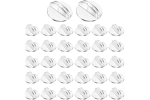 Wujzkisster 100 PCS Card Stands,Game Card Stands, Paper Miniature Bases, Clear Paper Board Clips for Table Numbers , Menus, L