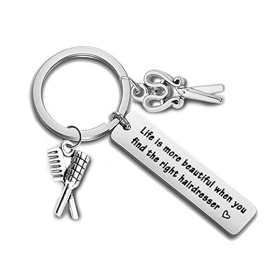 Buy Aktap Hair Stylist Gift Comb Charm Pendant Keychain