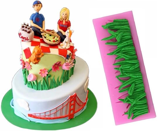 Stampi Per Praline E Caramelle Stampo In Silicone A Forma Di Erba Per Decorazione Di Torte Fai Da Te Su Pasta Di Zucchero Casa E Cucina