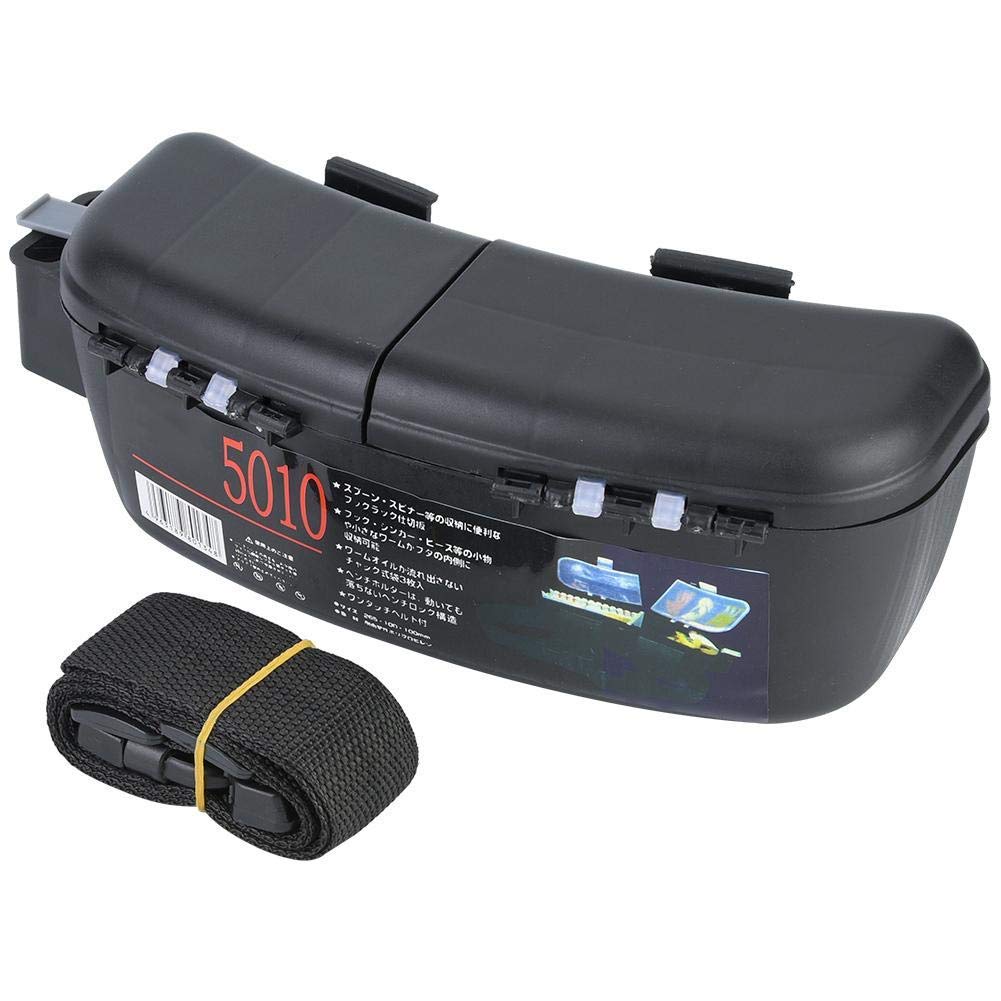 Fishing Tackle Box, Multi-Functional Waist Bag for Lures Baits Hook Portable Fishing Accessory Organizer