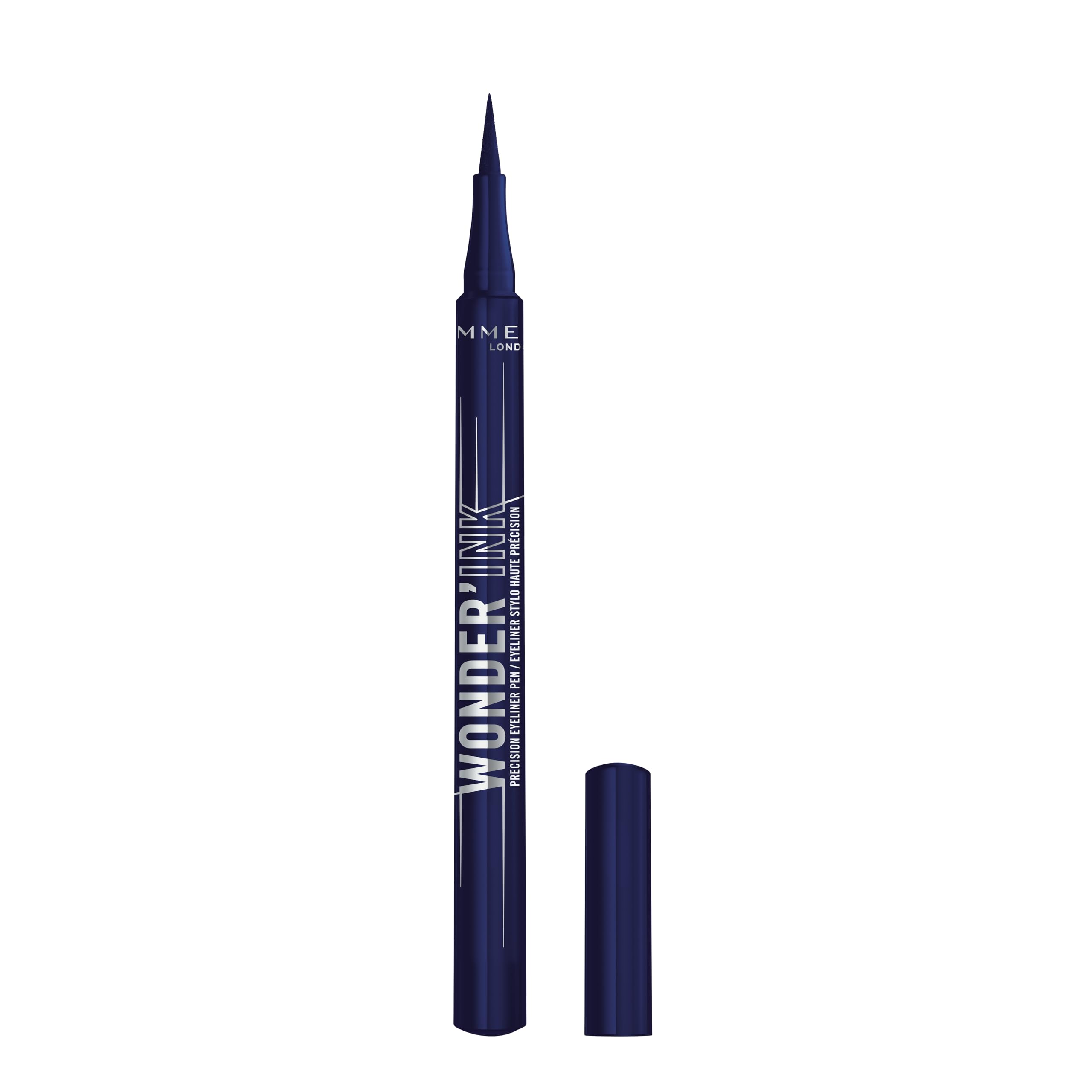 Rimmel Wonder'Ink Precision Liquid Eyeliner Pen, 003 Aquatic Aria, Waterproof, Smudge-proof, Long-Lasting, Highly Pigmented Formula, True Matte Finish, Soft Felt Tip, Cruelty Free, Vegan