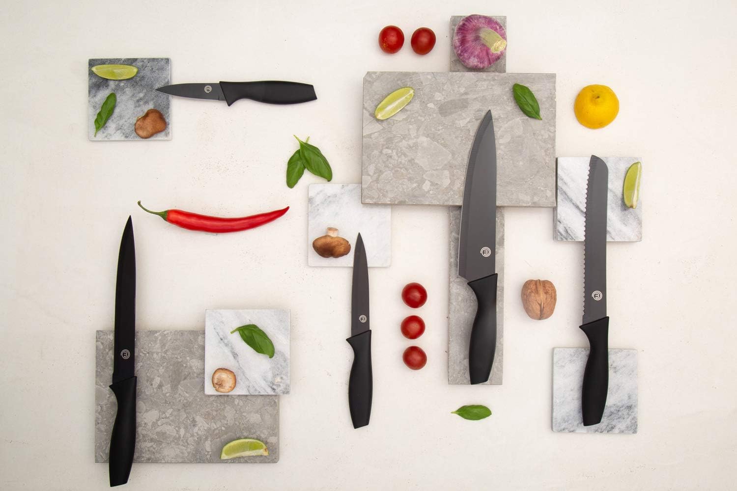 MasterChef 5Piece Knife Set, Incl. Paring Knife, Utility Knife
