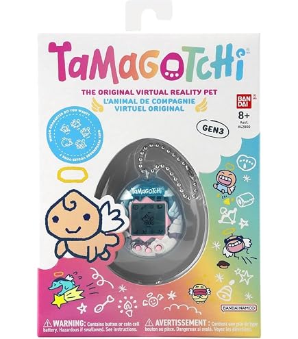 な*し様 BANDAI Tamagotchi Connection Angel BANDAI, Tamagotchi Angel Pet Virtual Lovely, Multicolor 42989
