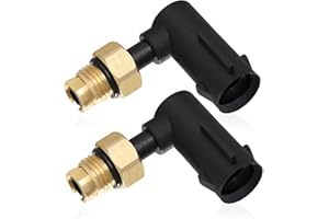 FUSCH 2 PCS Suspension Elbow Air Strut Repair Kits Compatible with Jeep Grand Cherokee 2011-2020, Dodge Ram 1500 2011-2020 Replace#: 68084809AA (Without Hose)