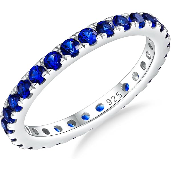 Amazon.com: Dazzlingrock Collection Round Blue Sapphire & Diamond