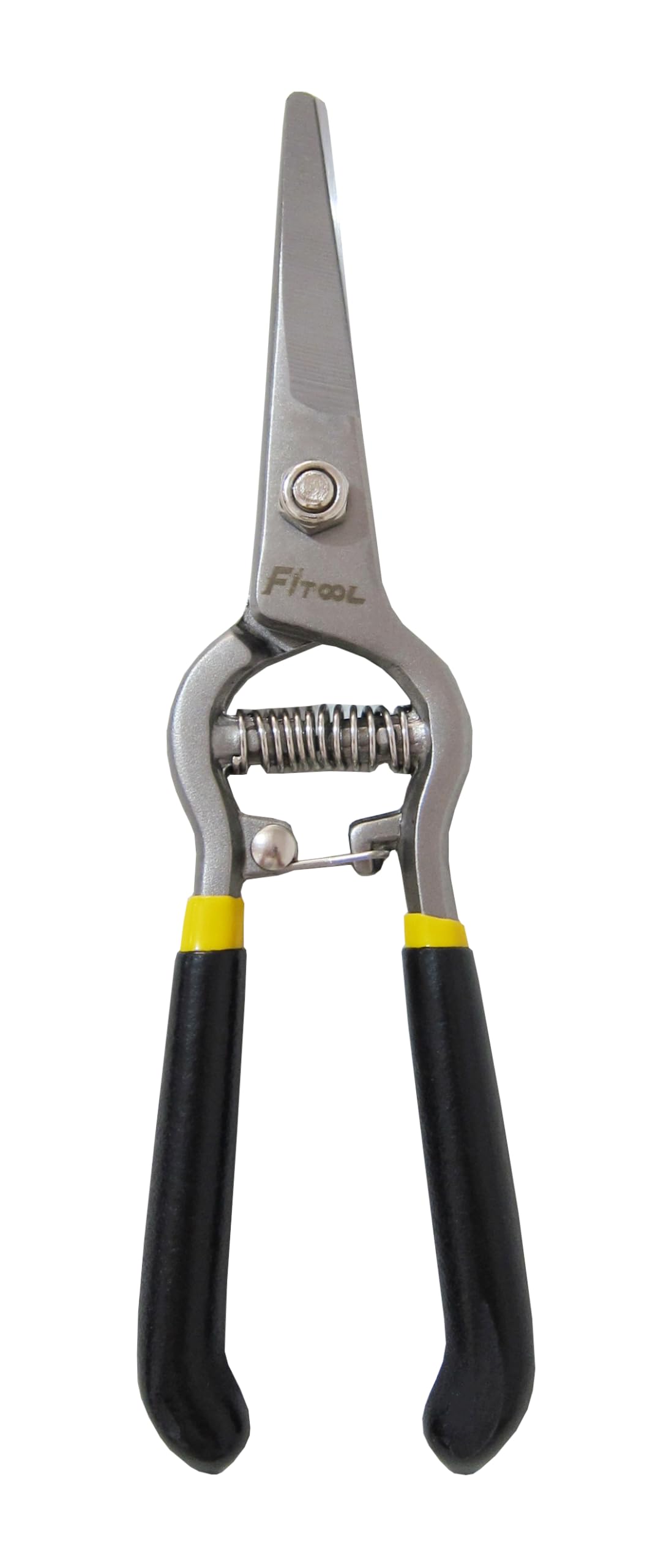 Forged Needle Nose Precision Clippers, Grape Vegetables Flowers Pruning Shear, Ergonomic Handle with Soft Grip, Straight Blade Harvesting Scissors 8-Inch (Straight)