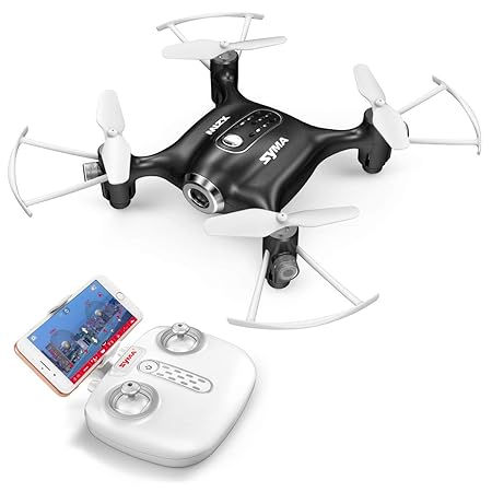 FPV Mini Drohne Syma X21W 2.4 GHz mit 6 Achsen Gyroskop RC Quadcopter 3D Flip EIN Schlüssel Start / Landung, Headless Modus P