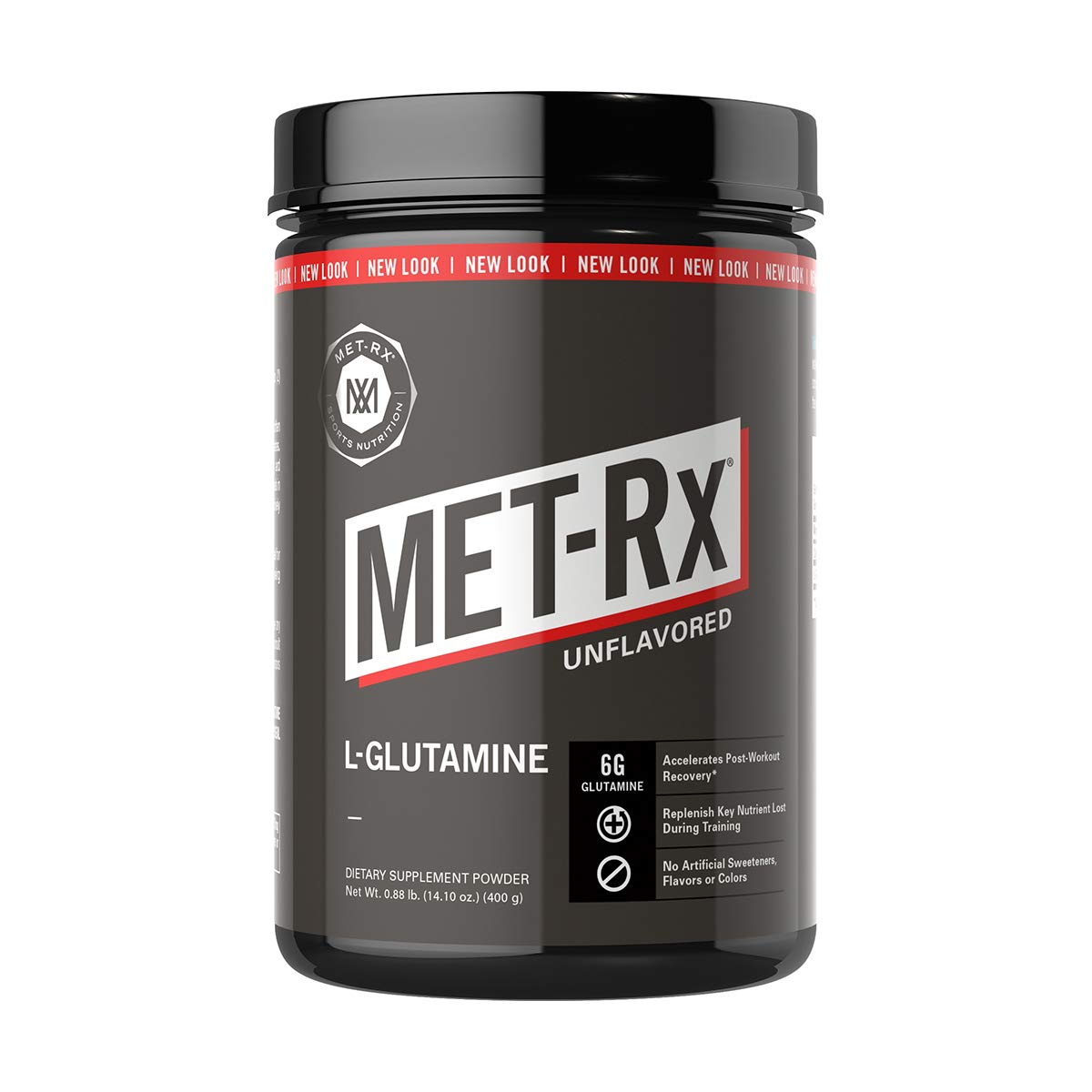 METRx LGlutamine Powder, 400 g, PostWorkout 400 Gram