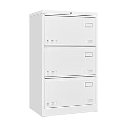 Ball & Cast 3 Drawer Lateral File Cabinet with Lock
