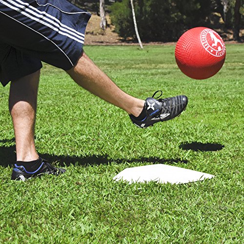 GoSports Official Kickball with Pump (2 Pack), 10