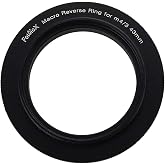 Fotodiox Macro Reverse Ring - 43mm Filter Thread Adapter Compatible with Olympus, Panasonic, Bmpcc and Other MFT Camera Mounts