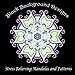 Black Background Designs: Stress Relieving Mandalas and Patterns (Adult Coloring Patterns) (Volume 35) by