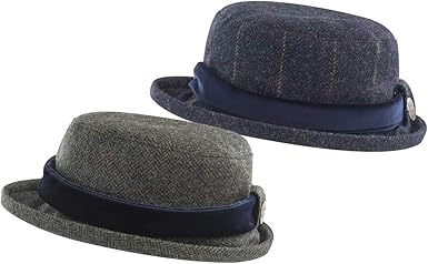 tweed bowler hat