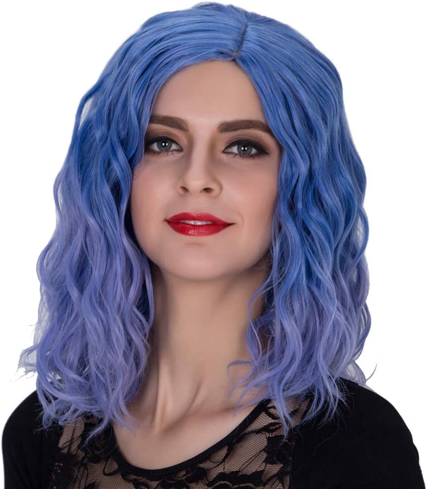 Alacos Perruque Courte Tendance à Pointes Pour Femme