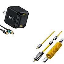 Amazon.com: AOHI 65W PD USB C Charger GaN+ Magcube Fast Wall ...