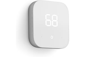 Amazon Smart Thermostat – ENERGY STAR certified, DIY install, Works with Alexa – C-wire required