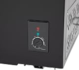 Willow W99CFB 99L Freestanding Chest Freezer Black Garage Safe view 8