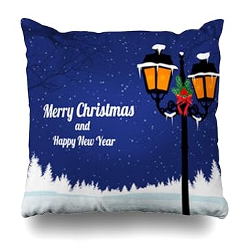 Amazon Com Tobesonne Throw Pillow Covers Wood Xmas Christmas