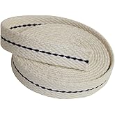 YZ Kerosene Wick,Oil Lamp Wick,Oil Lamp Mate Flat Cotton Oil Lantern 6 Foot (7/8 Inch Width)