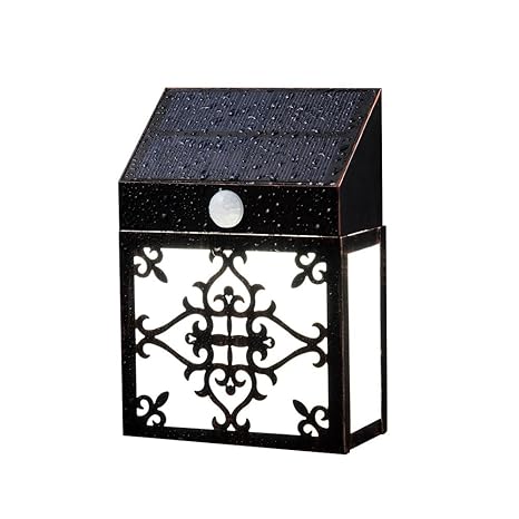 Luces Solares de Pared 16LED, Iluminación Solar Exterior Impermeable