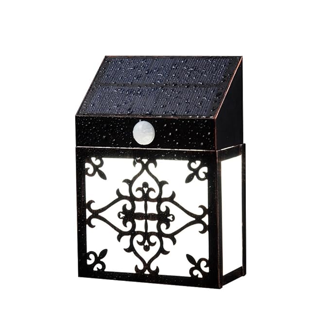 Luces Solares de Pared 16LED, Iluminación Solar Exterior Impermeable