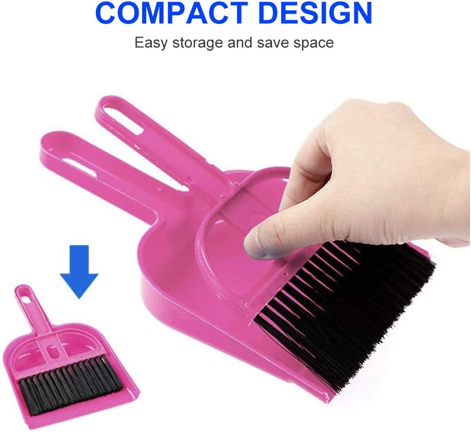 WishLotus Mini Dustpan and Brush Set, Portable Exquisite Pet Waste Cleaning Kit - Image 5