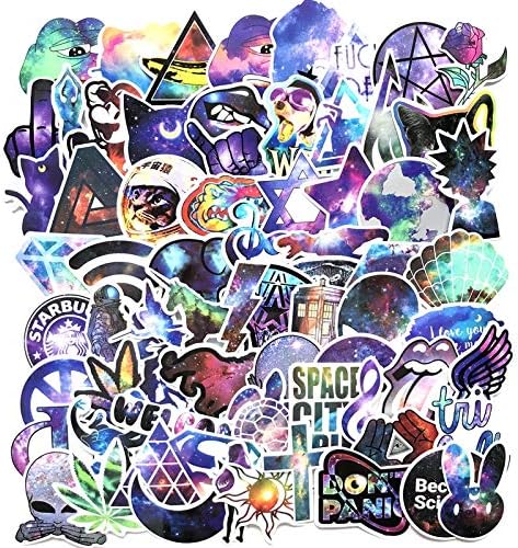 HENJIA Pegatinas para Trolley Case Motocicleta Notebook Skateboard Cross Dope Sticker Pack Decals70Pcs