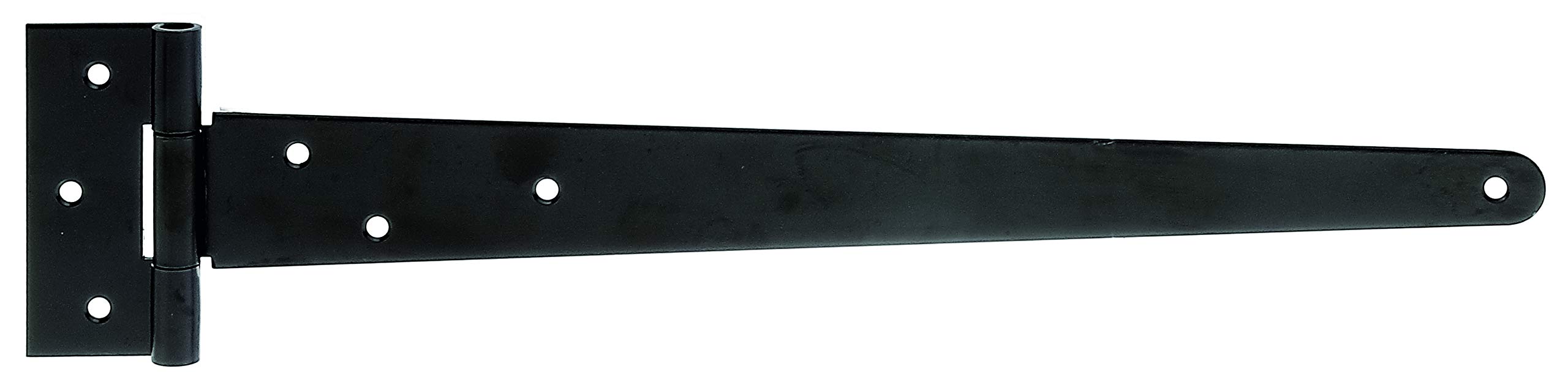 GAH-Alberts 309879 Cross Hanging, with Loose pin, Black Dipped Lacquer, Band 397 x 46 mm, Hinge 90 x 40 mm.