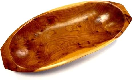 Marocain Exotique Ronce Decor Bois De Thuya Allongee Table Assiette Bol Bol 5 Amazon Ca Maison Et Cuisine