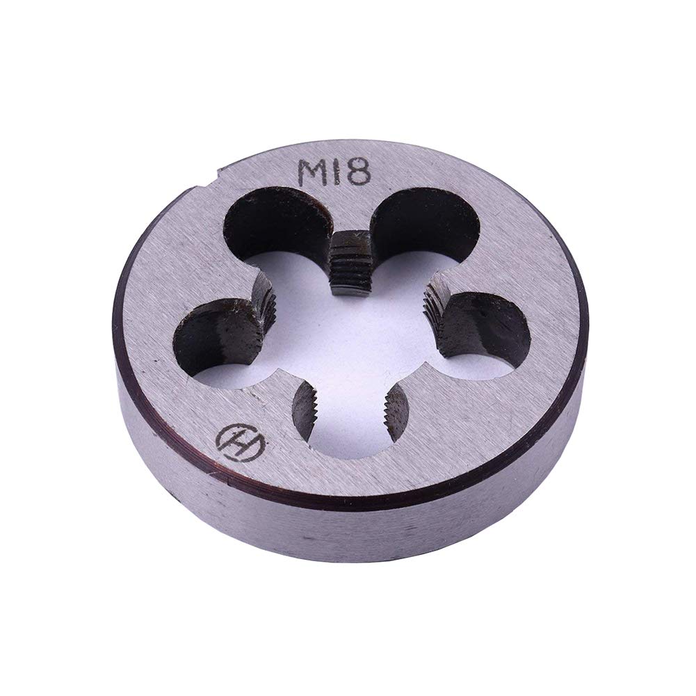 UCTOP STORE New 18mm X 1 Metric Right Hand Thread Die M18 X 1mm Pitch