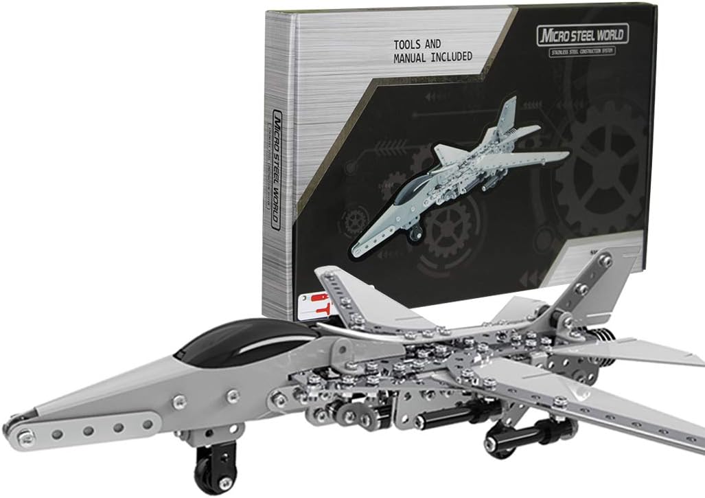 GGIENRUI Fighter Jet Airplane Model Building Blocks 452pcs Army War Bomber Plane Models