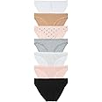 Victoria's Secret Women's Cotton Bikini Underwear, Moderate Coverage Panties for Women, Multi Pack (XS-XXL)