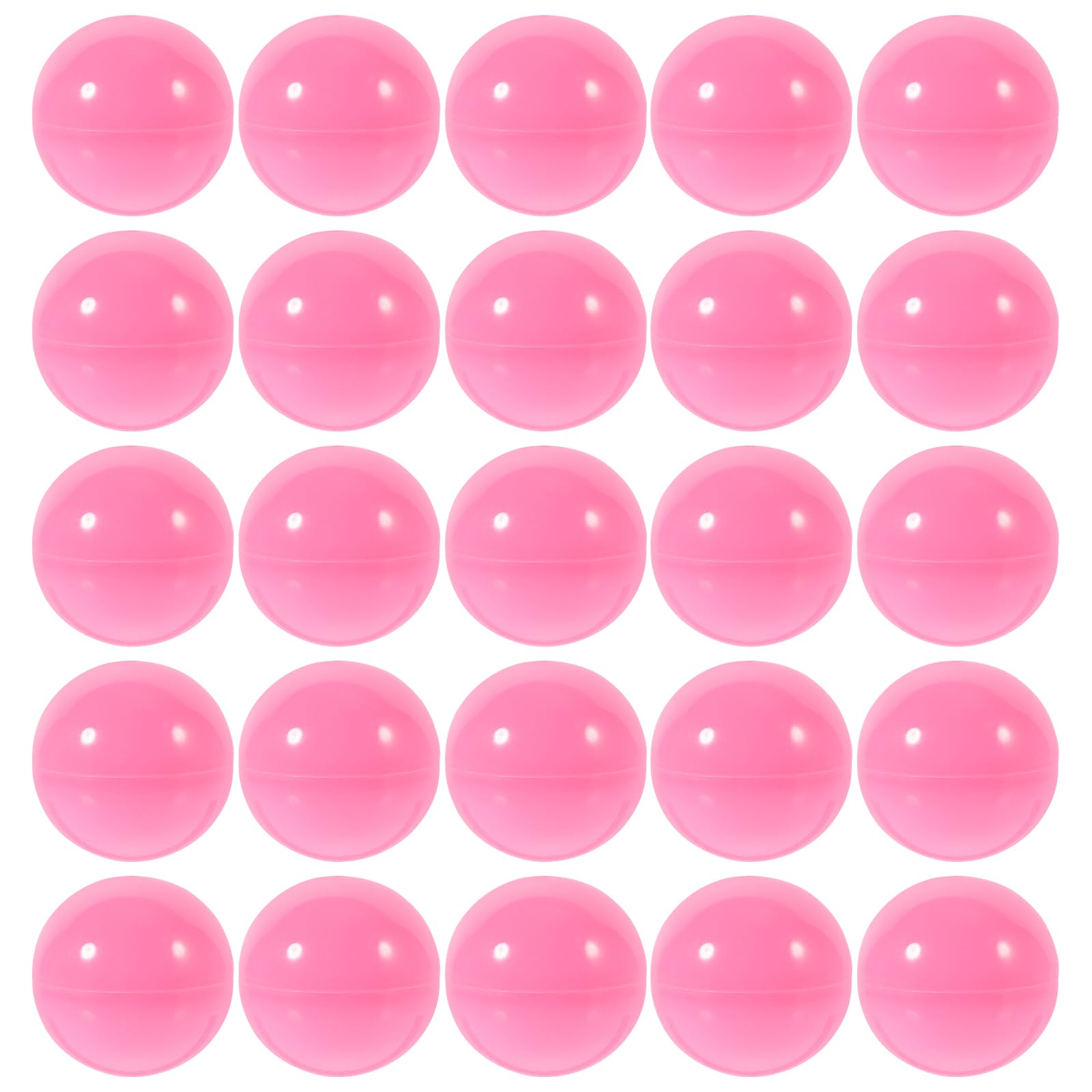 PRETYZOOM Openable 1.57 Inch Raffle Balls 50 Pcs Plastic Lottery Balls for Party Games Bingo Events with Fillable Design for Surprises