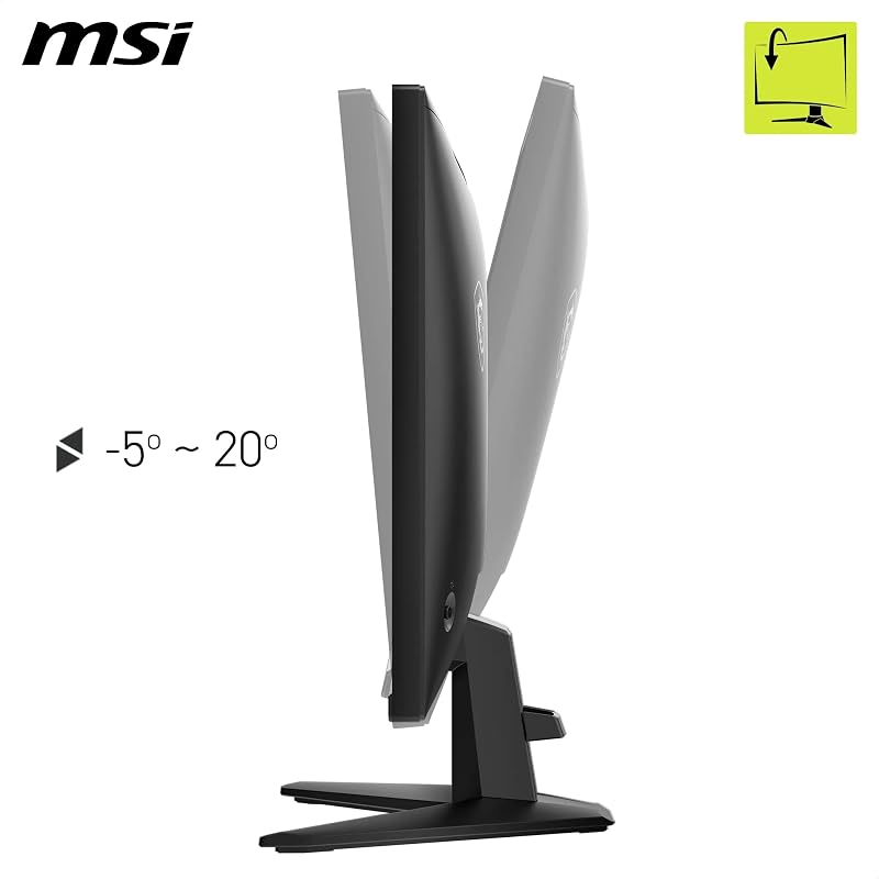 MAG 275F Gaming Monitor 27" FHD - Rapid IPS Panel 1920x1080, 180Hz / 0,5ms (GtG), HDR Ready, AMD FreeSync™, AI Vision, HDMI™ 2.0b, DP 1.4, randloses Design, neigbar, VESA-kompatibel, schwarz