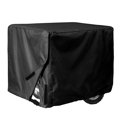 Porch Shield Waterproof Universal Generator Cover 32 x 24 x 24 inch - for Most Generators 5000-10000 Watt, Black